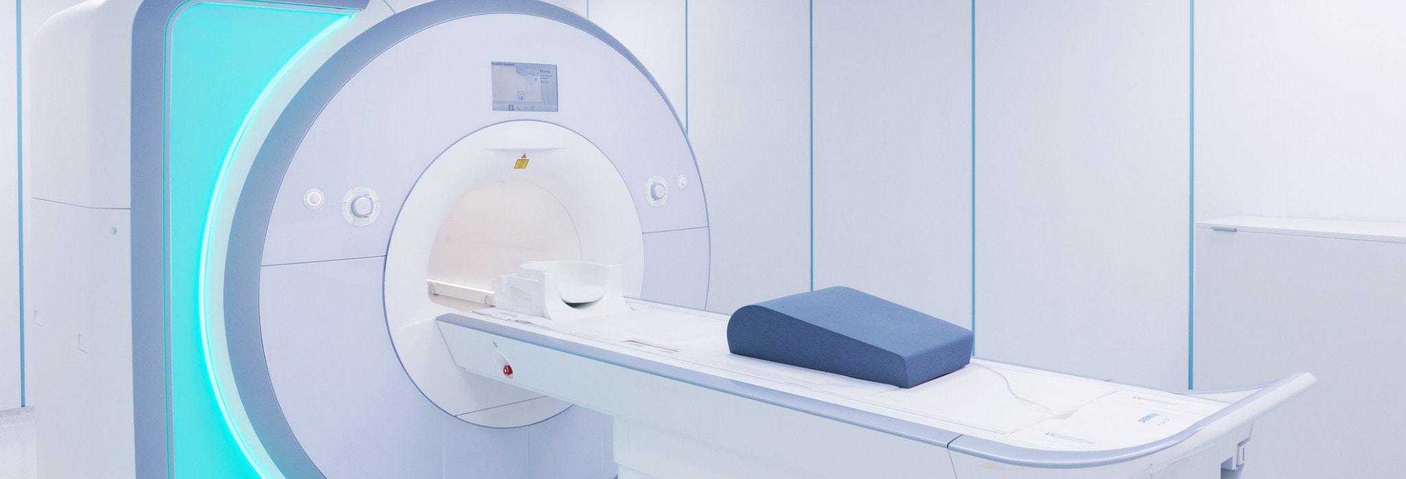 MRI - Magnetic resonance imaging scan device in Hospital. Medical Equipment and Health Care.