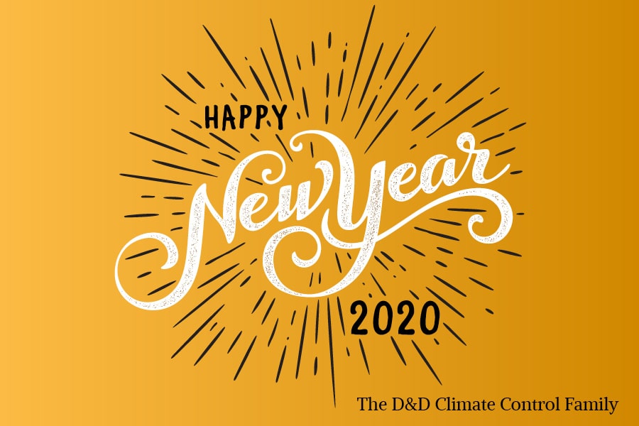 Happy New Year from D & D Climate Control.