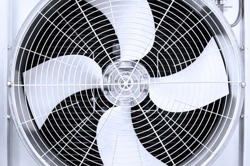 air turbine fan for ventilation and air conditioning